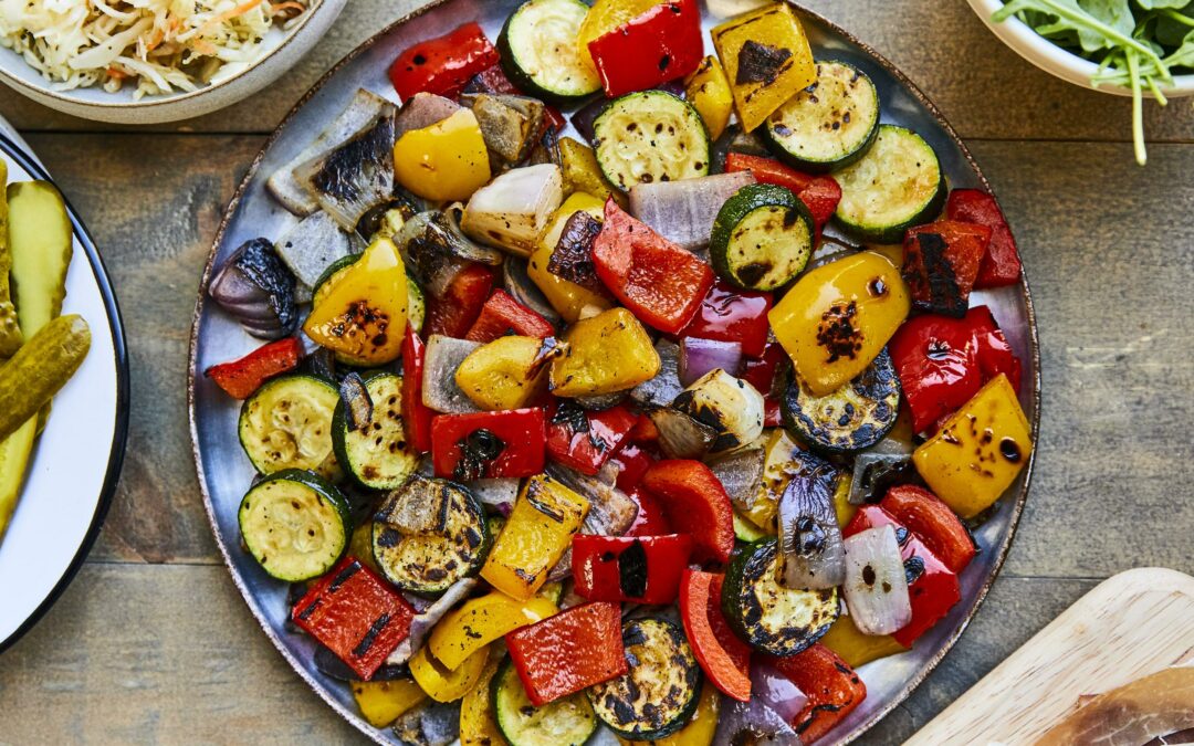 Légumes au four au poivre de Penja